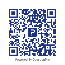 Cod QR pentru formularul de înscriere QuestionPro